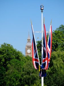 big ben and the union jack