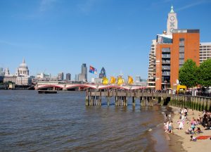 london southbank beach