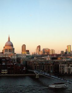 view from the tate modern