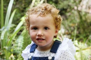 Portrait of my daughter in Fiordland, New Zealand